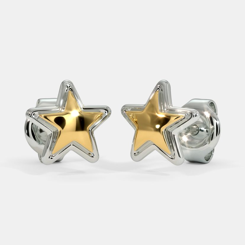 The Shinny Star Kids Stud Earrings - image 1