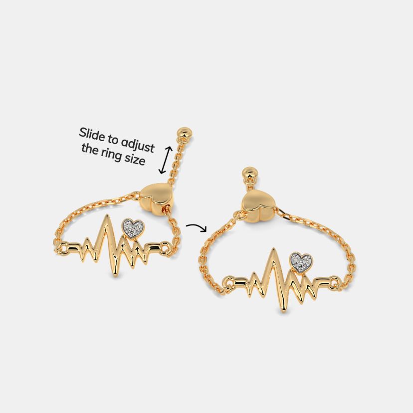 The Heartbeat Slider Ring - image 6