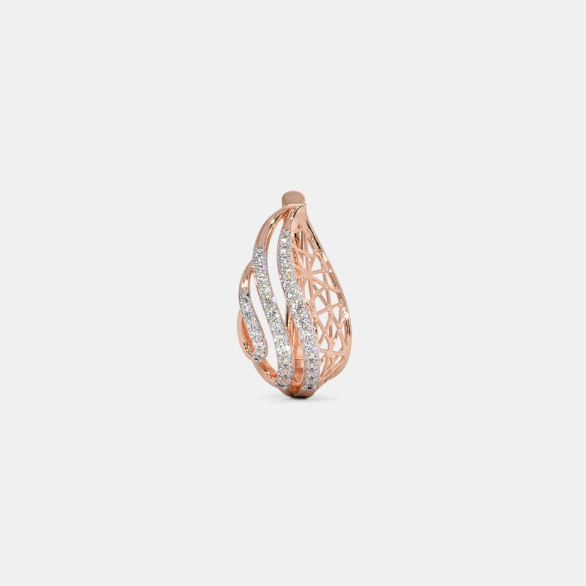 The Nazira Huggie Earrings - image 4