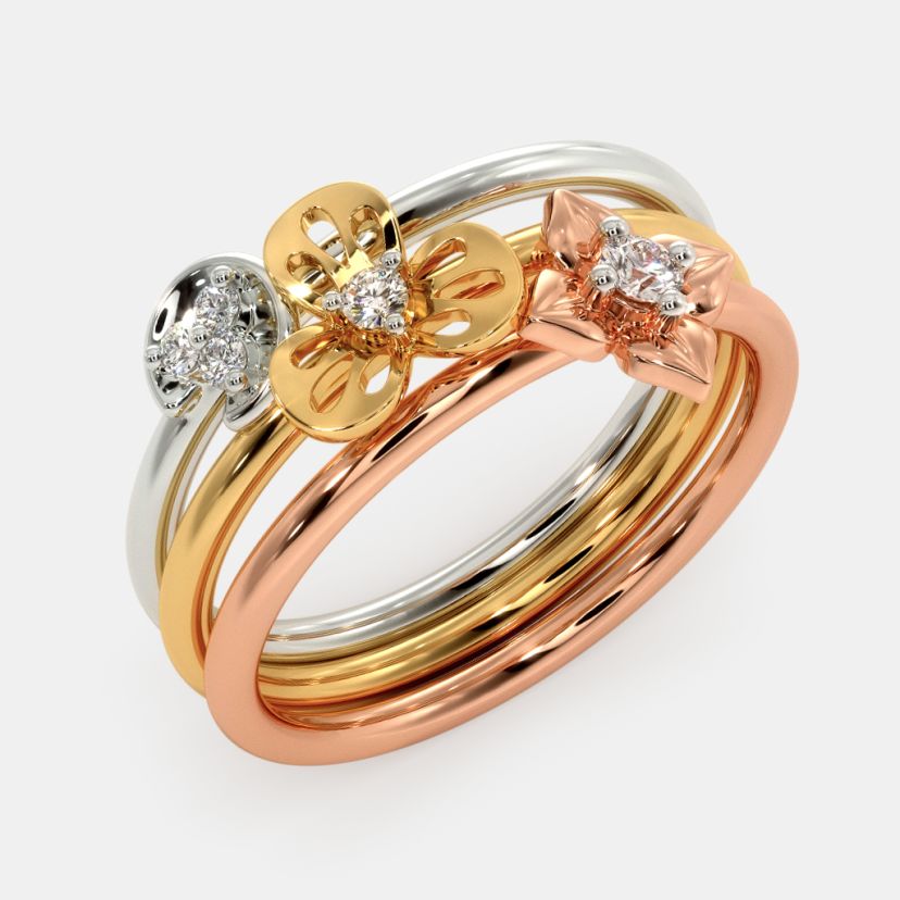 The Aille Stackable Ring - image 1