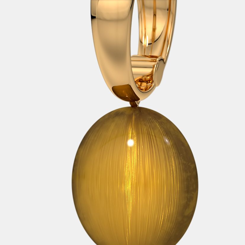The Dadaire Dangle Hoop Earrings - image 4