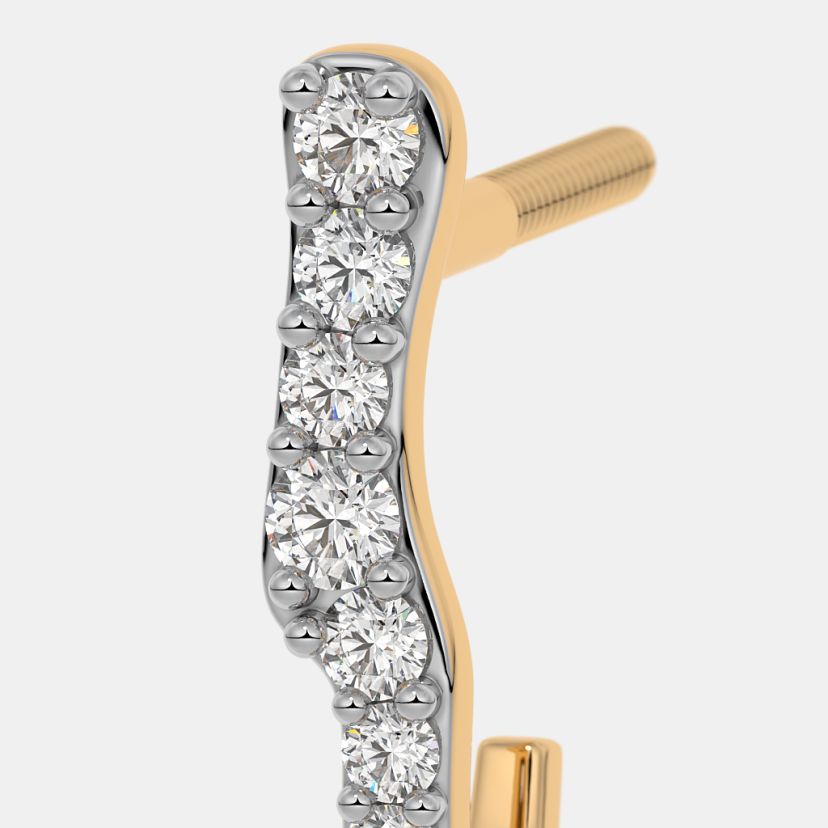 The Xaire J Hoop Earrings - image 4