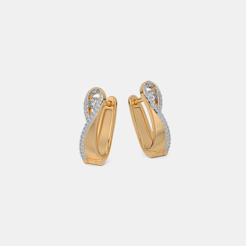 The Pelagian Huggie Earrings - image 5