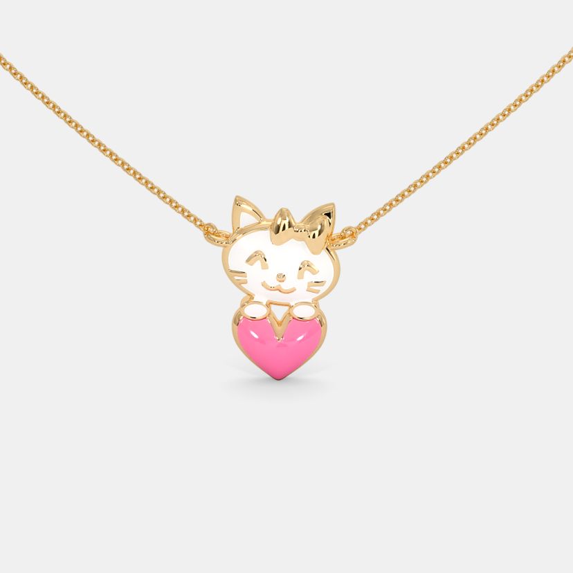 The Kitty Heartstrings Kids Necklace - image 4