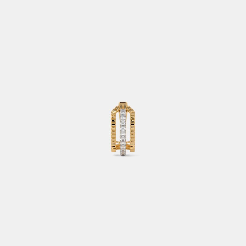 The Linare Huggie Earrings - image 6