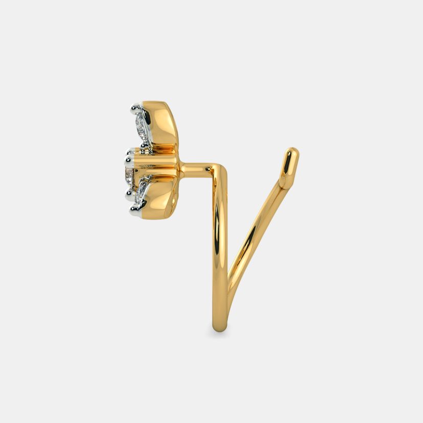 The Zinnia Nose Pin - image 3