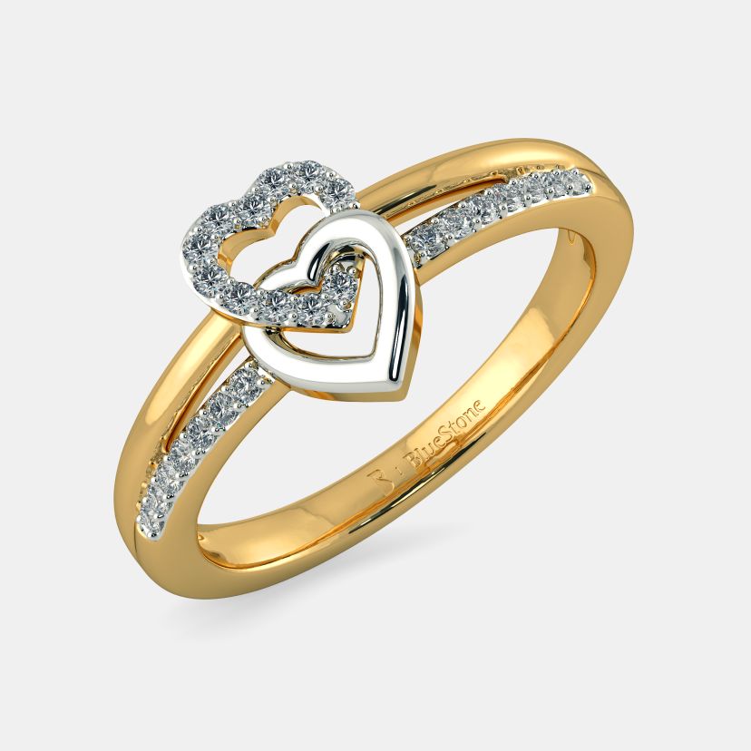 Heart shaped cheap diamond ring designs