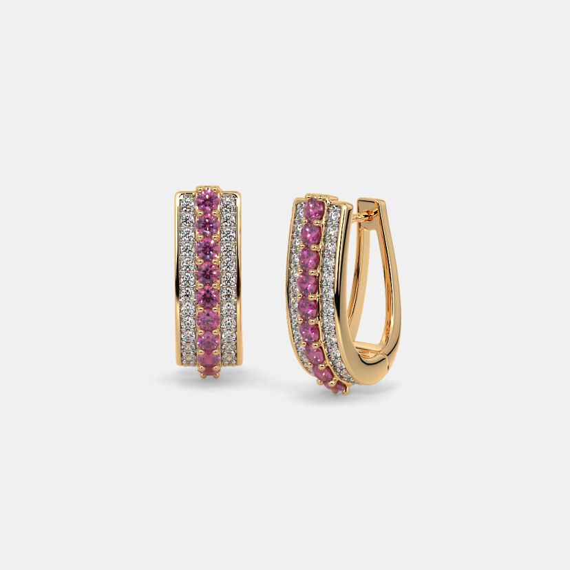 The Fashion Finesse Hoop Earrings - image 1