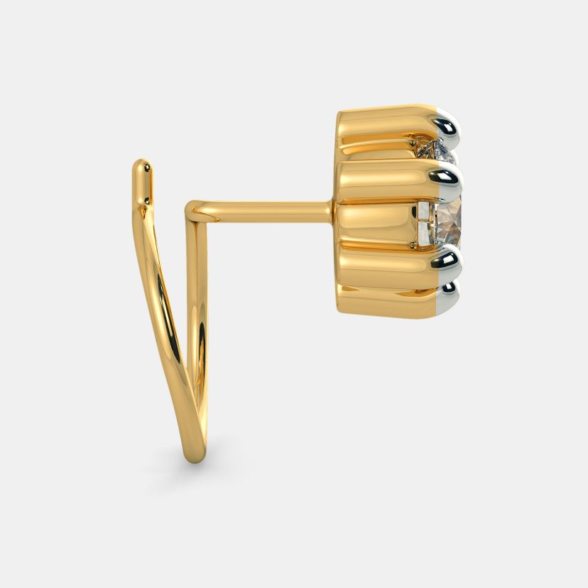 The Balsam Nose pin - Side View 1