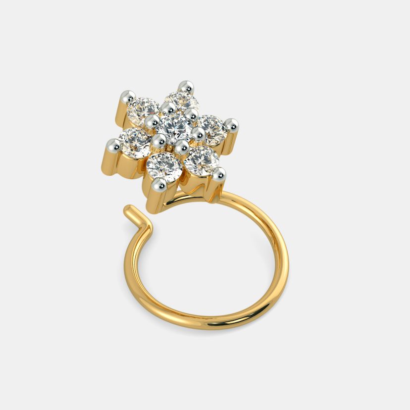 Nose pin gold design 2019 top