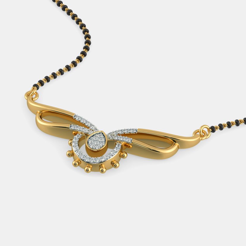 The Padmaja Mangalsutra Pendant - image 8