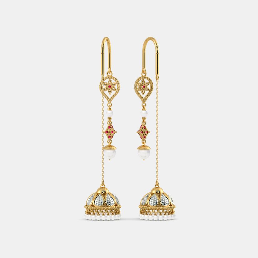 The Luxurious Allure Sui Dhaga Earrings - image 8