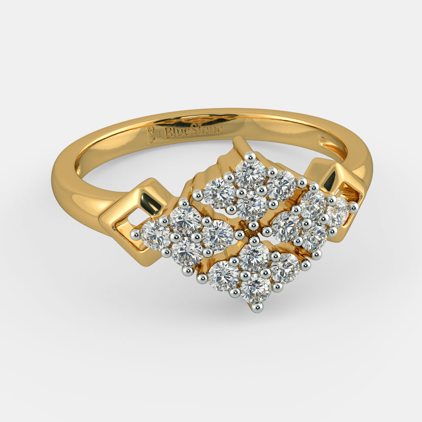 The Helios Cluster Cocktail Ring - image 5