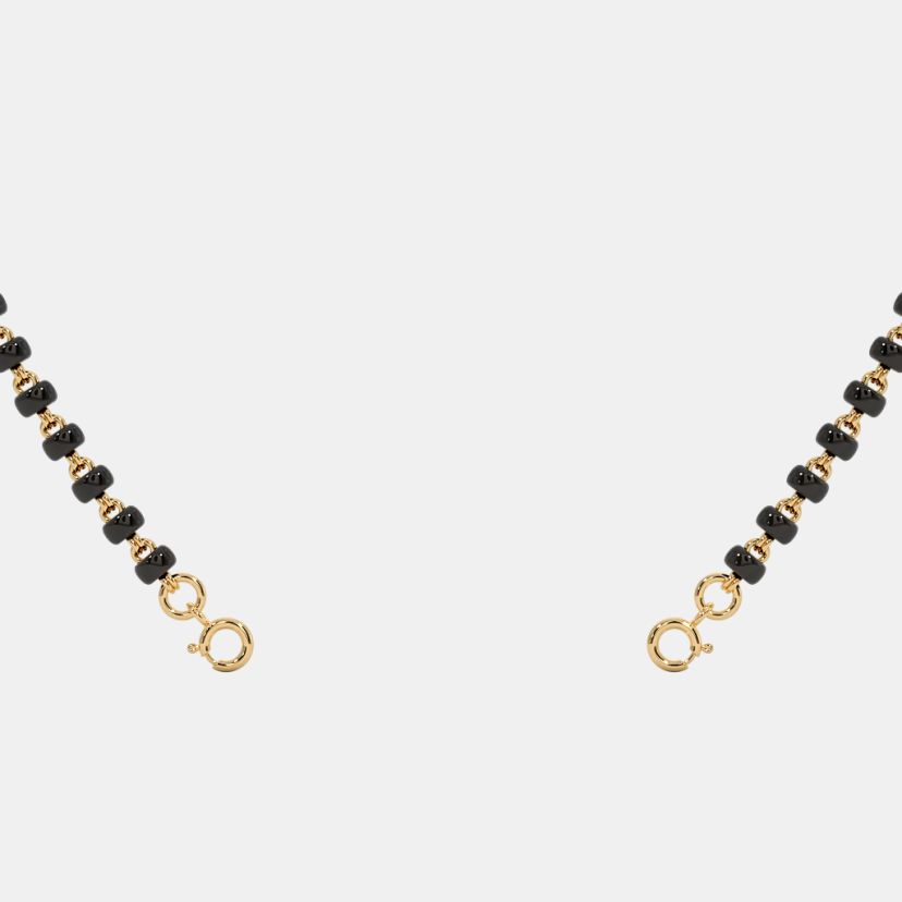 The Mangalsutra Single Line Open Chain With Lock - image 4