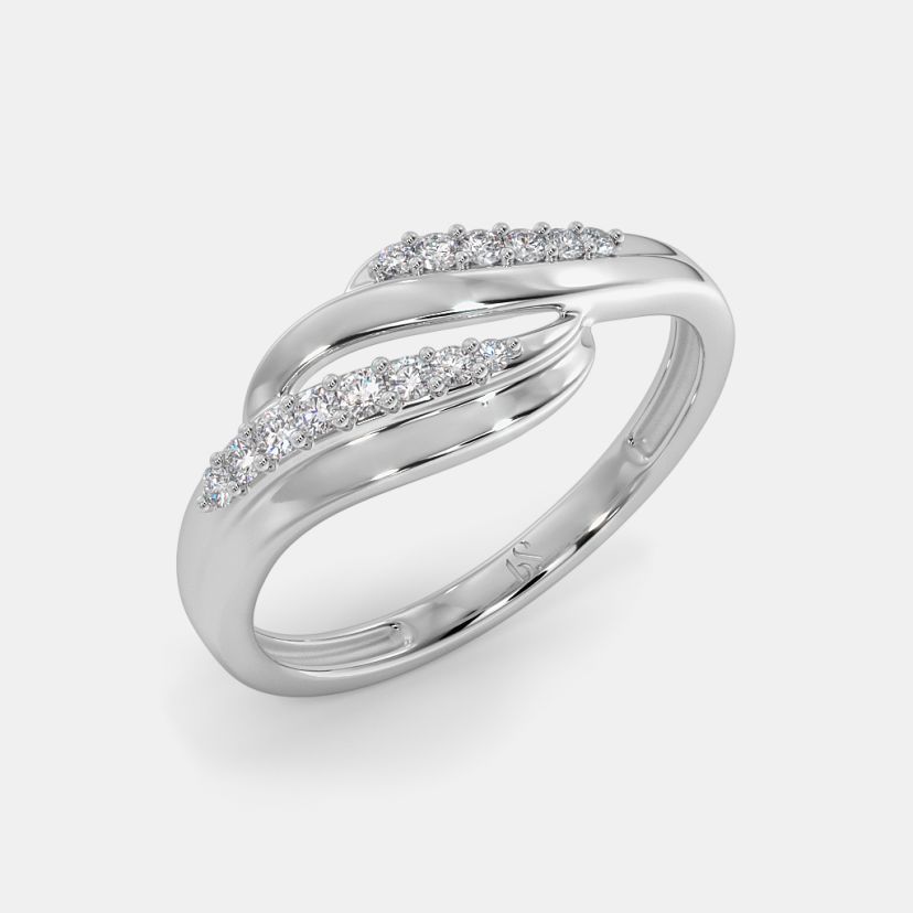 Steffi Platinum Ring For Women | Radiant Platinum Ring | CaratLane