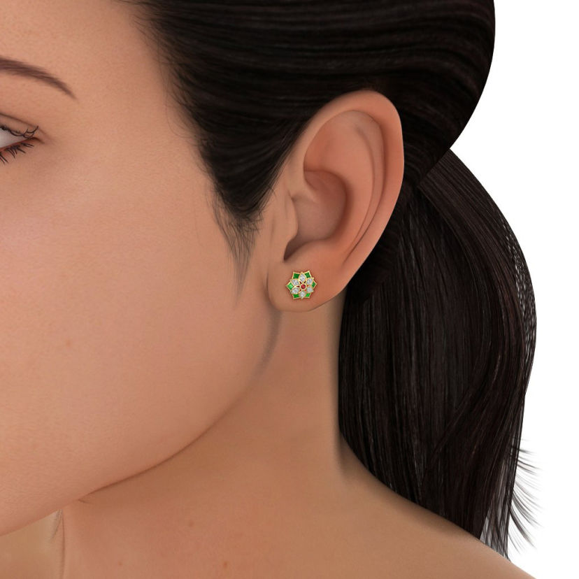 The Claribel Stud Earrings - image 10