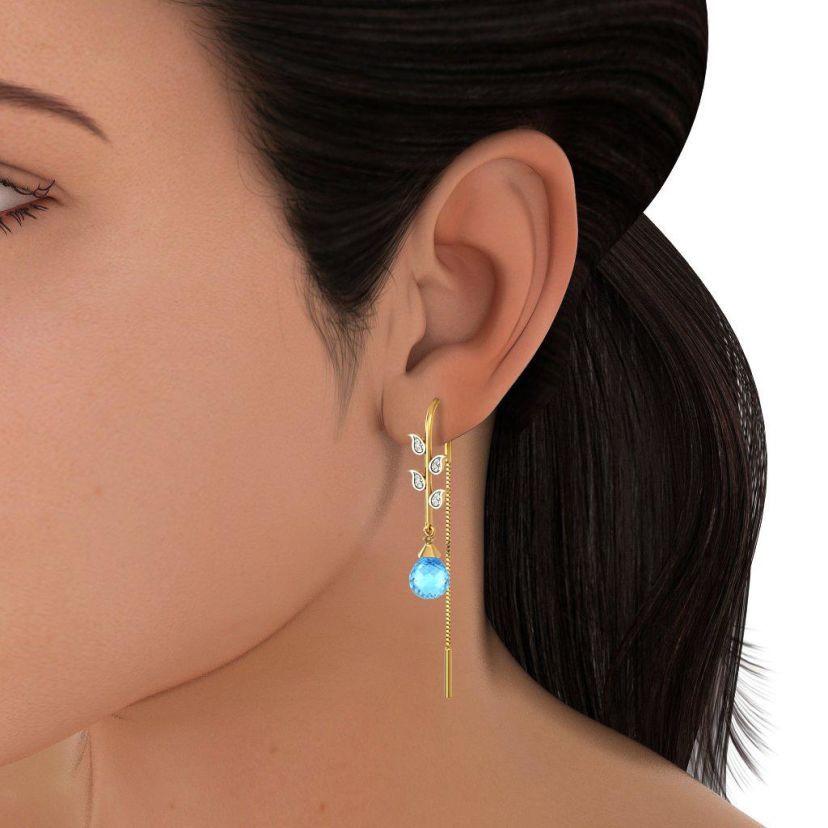 The Leaflet Bloom Earrings - image 8