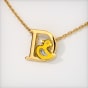 The D for Duck Necklace for Kids