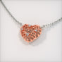 The Rosette Heart Necklace
