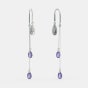 The Lilac Lucent Sui dhaga Earrings