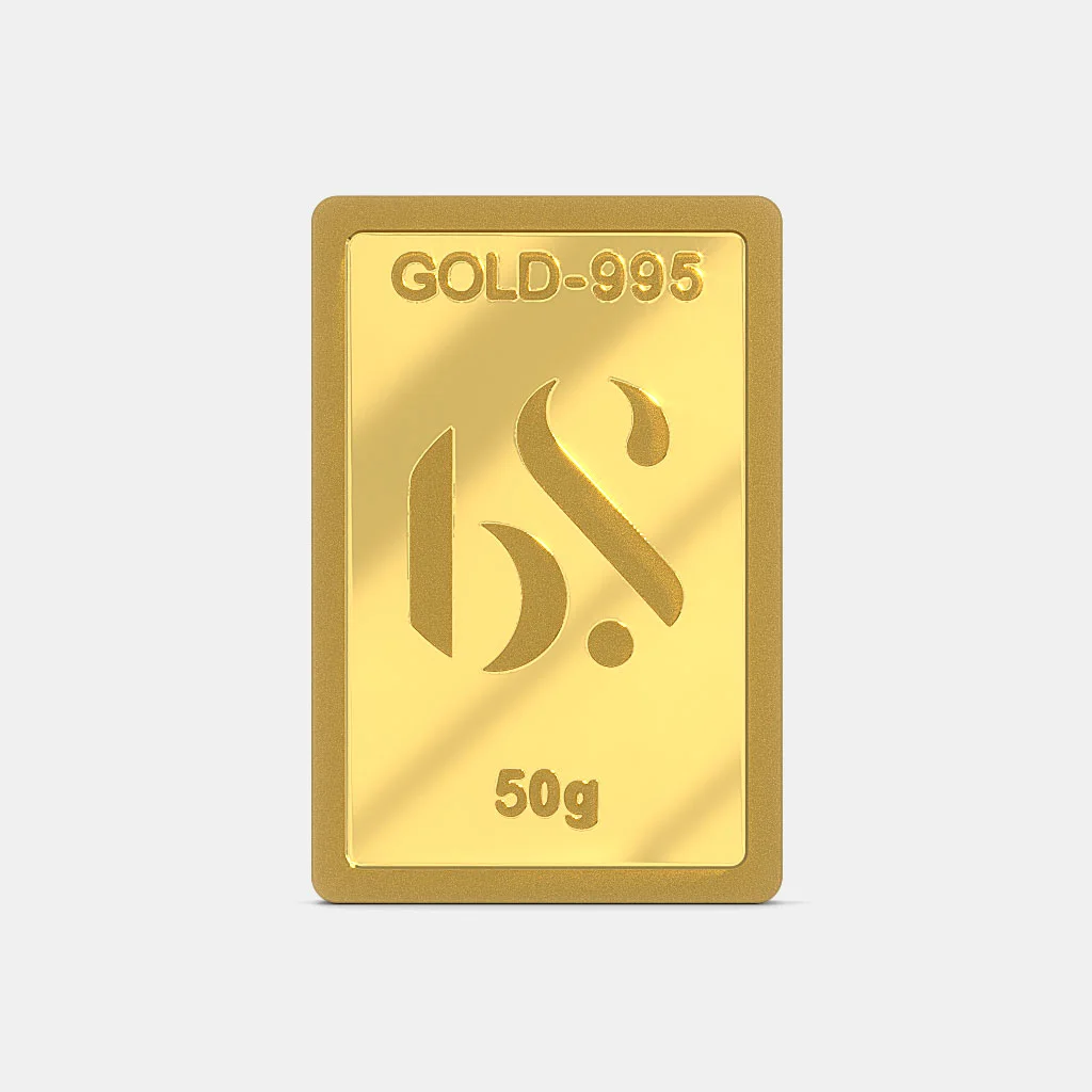 50 gram 24 KT Gold Bar