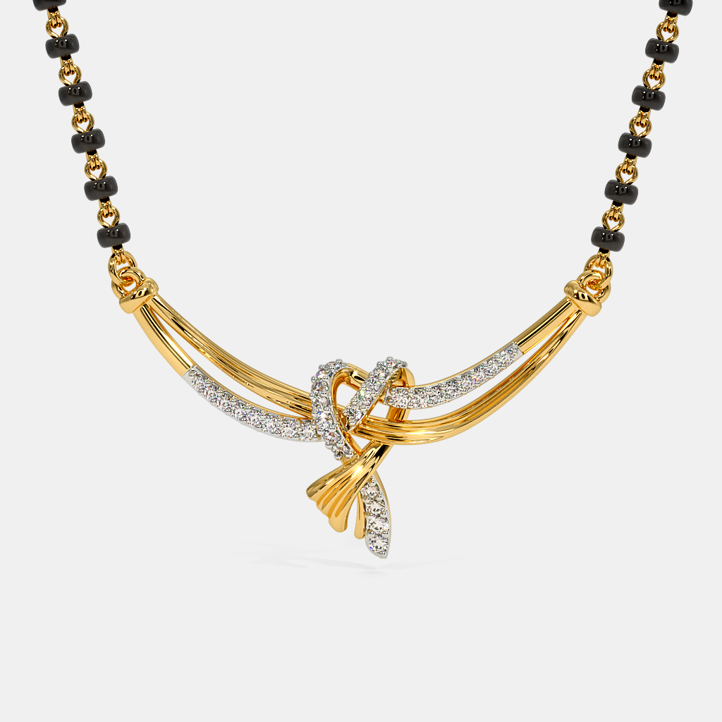 The Rudrani Mangalsutra Pendant | BlueStone.com