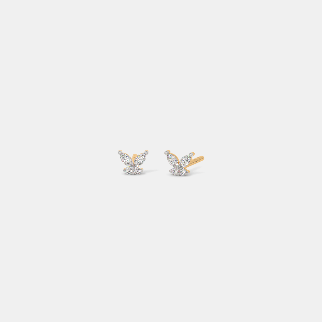 The Tavi Butterfly Kids Stud Earrings