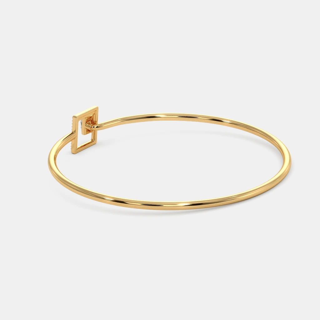 The Abriella Toggle Bangle | BlueStone.com