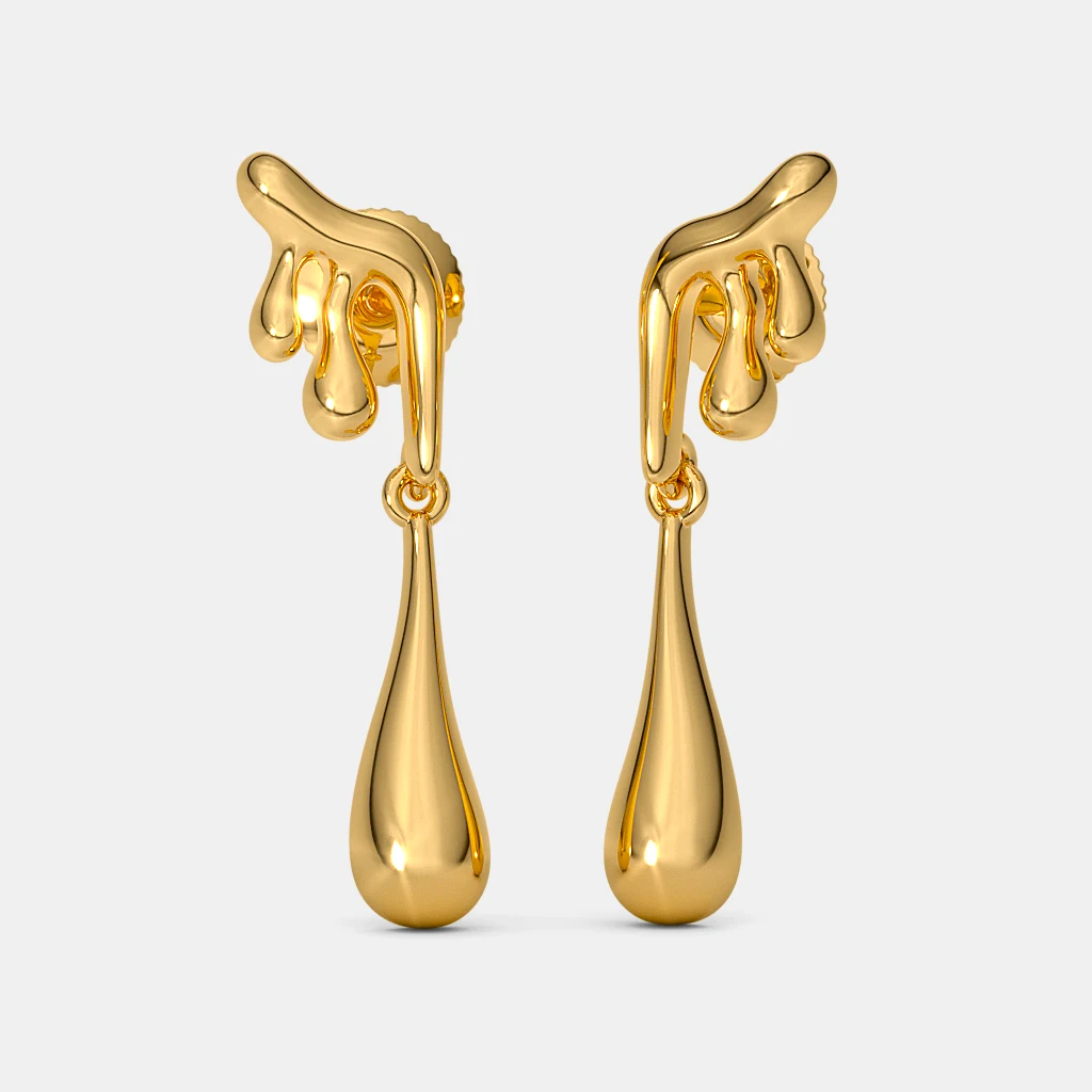 The Kacie Drop Earrings | BlueStone.com