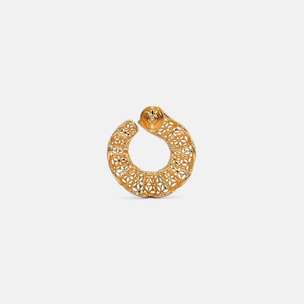 The Helene Orange Peel Earrings
