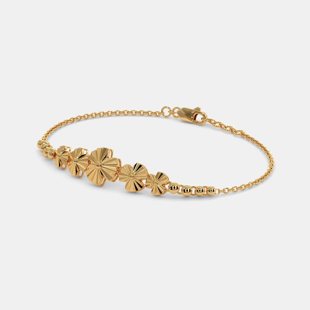 The Floral Ambrosia Bracelet | BlueStone.com