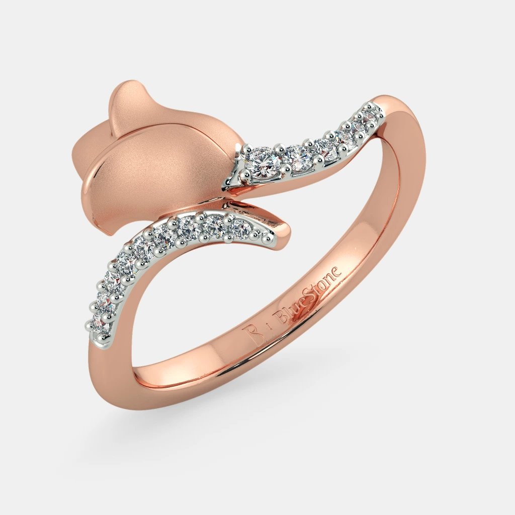 The Gentle Tulip Ring alternate view 1