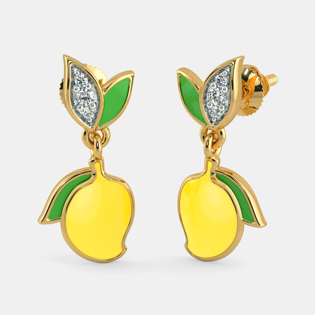 The Mango Mist Earrings for Kids