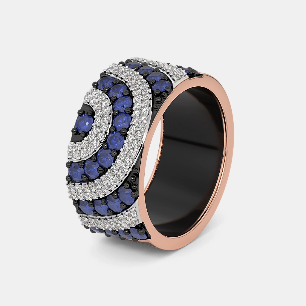 The Gladiolus Band Ring alternate view 1