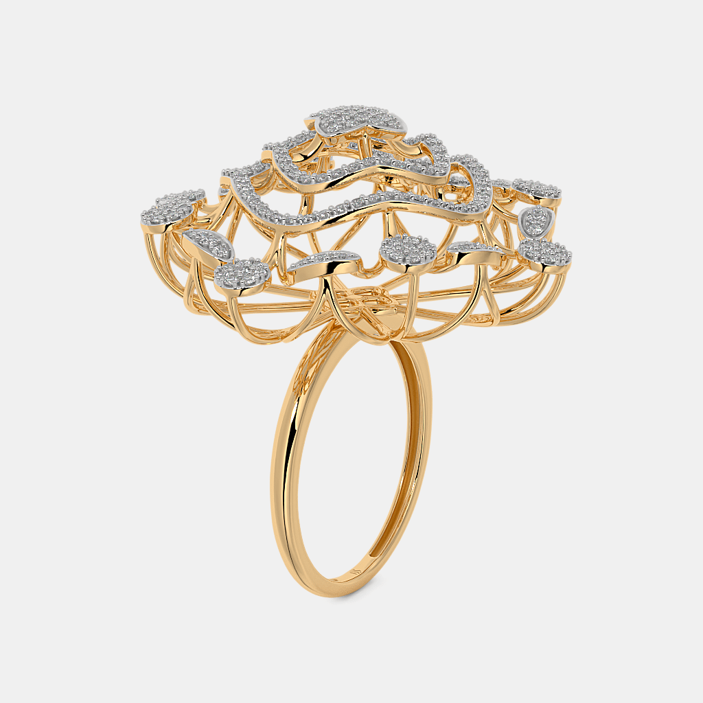 The Kaleido Sync Mushroom Ring | BlueStone.com