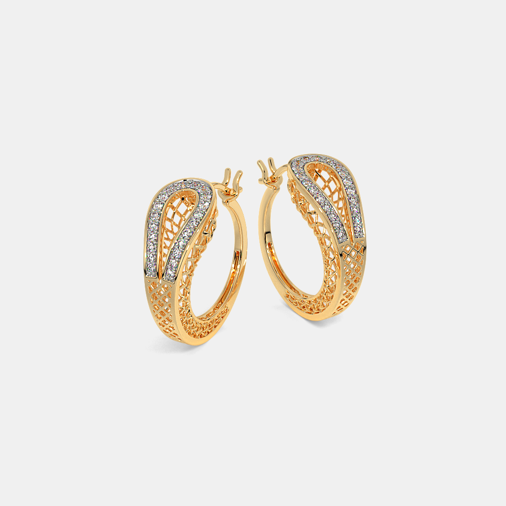 The Espina Hoop Earrings | BlueStone.com