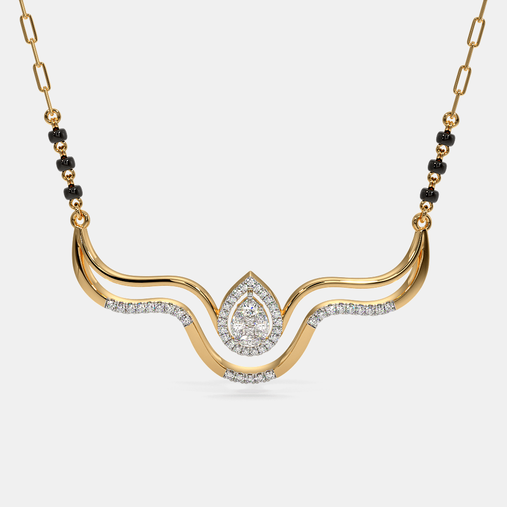 The Peareye Mangalsutra Necklace