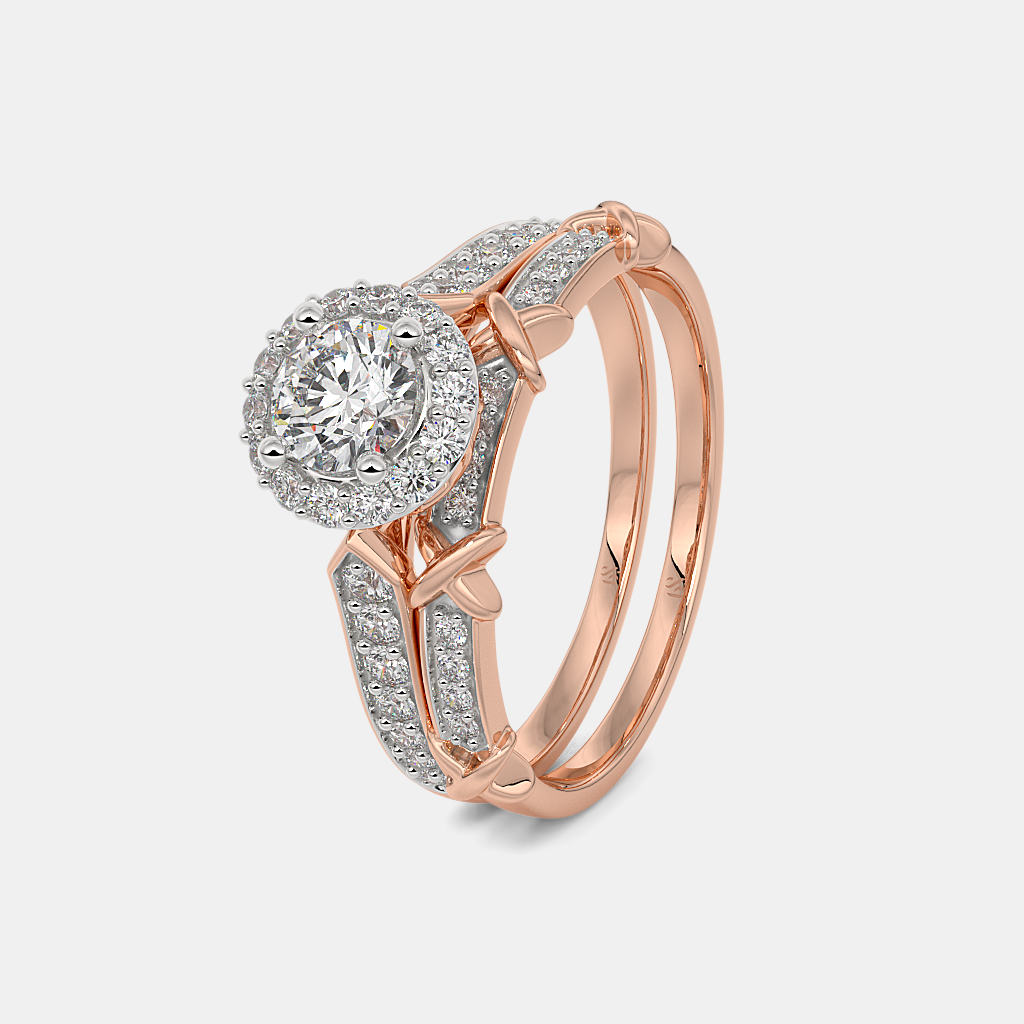 The Rosavelle Bridal Ring Set
