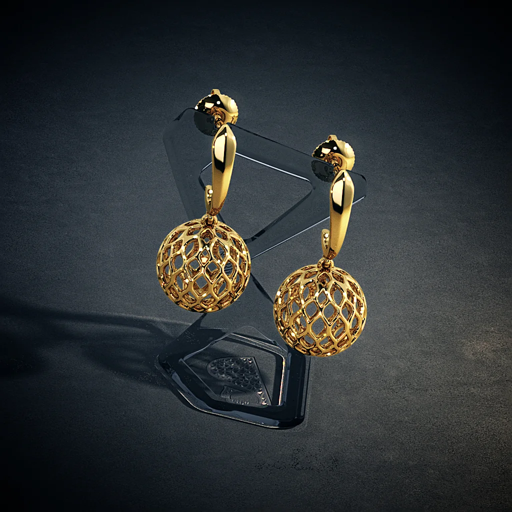 The Shaze Drop Earrings BlueStone