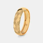 The Hilious Textured Band Ring For Him - thumb 1