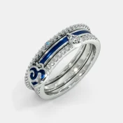 The Shelley Cloud Stackable Ring - thumb 1