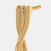 The Torsion J Hoop Earrings - thumb 5