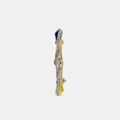 The Geometric Harmony Mens Brooch - thumb 1