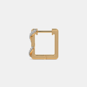 The Pocahontas Huggie Earrings - thumb 8