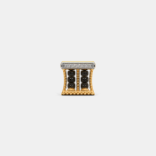 The Osma Mangalsutra Stud Earrings - thumb 5