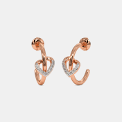 The Senna J Hoop Earrings - thumb 1