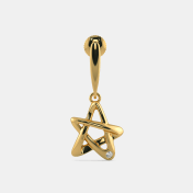 The 5 Point Star Drop Earrings - thumb 7