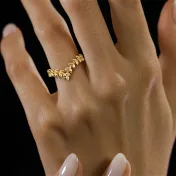 The Sacha Chevron Ring - thumb 4