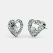 The Jubilant Heart Earrings - thumb 1