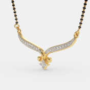 The Aditi Mangalsutra Pendant - thumb 4